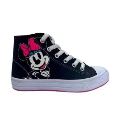 Imagem de Tênis Minnie Disney Casual Cano Alto Meninas Original-Masculino
