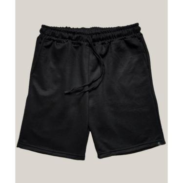 Imagem de Bermuda Moletom Masculina Preta WSS Brasil-Masculino