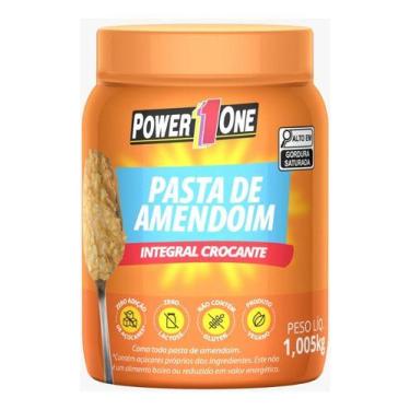 Imagem de Pasta de Amendoim Integral Crocante Zero Power One 1kg
