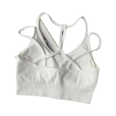 Imagem de Sutiã Esportivo Feminino Respirável E Antichoque, Sem Costura, Para Fi