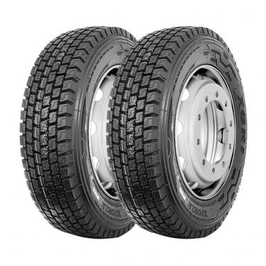 Imagem de Kit 2 Pneus XBRI Aro 17,5 215/75R17,5 XForza P1 16 Lonas 126/124L