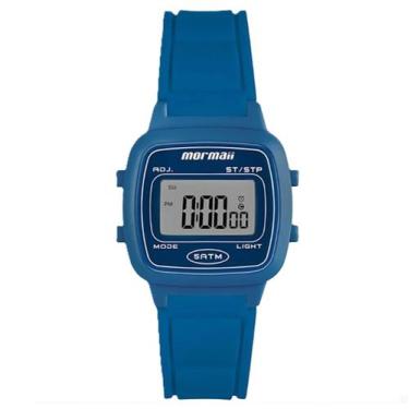 Imagem de Relógio Digital Mormaii Feminino ou Infantil Azul - MO21900/8A