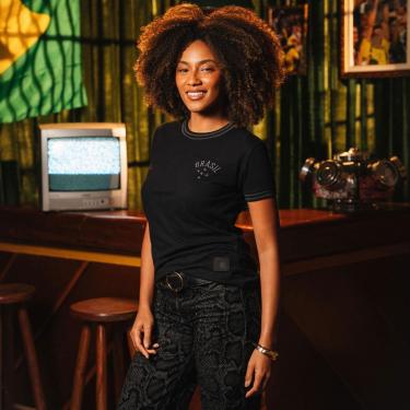 Imagem de Camisa Brasil All Black Feminina-Feminino