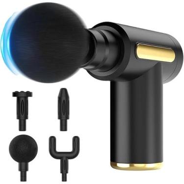 Imagem de Massageador Pistola Muscular 6 Níveis Profissional Para Viagens Compac