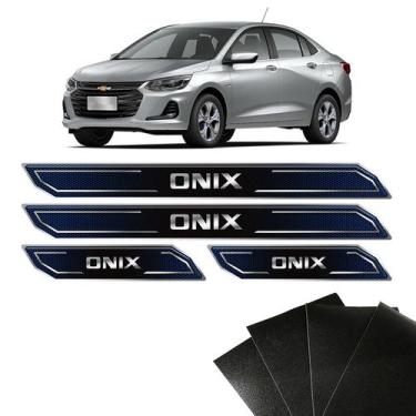 Imagem de Soleira Diamante Onix 2020 Turbo Plus Com Protetor De Porta - SPORTINO