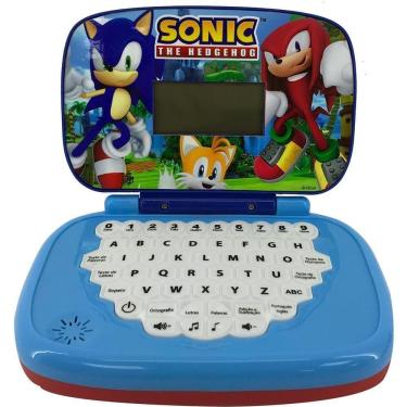 Imagem de Laptop Infantil Educativo Candide Sonic Bilíngue