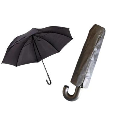 Imagem de Guarda Chuva Sol Portátil Reforçado Cabo Curvado mini bolsa