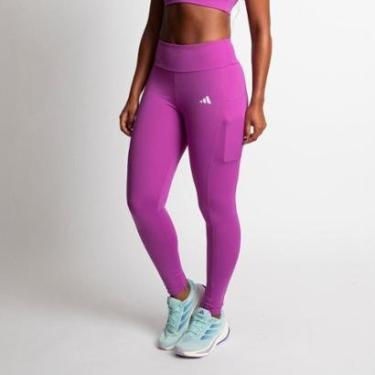 Imagem de Legging Bolso Três Listras Adidas Feminina-Feminino