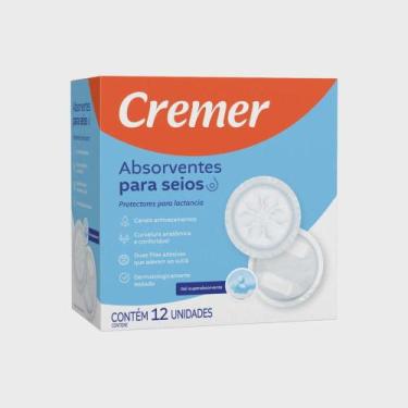 Imagem de Absorvente Para Seios Cremer 12 unidades.