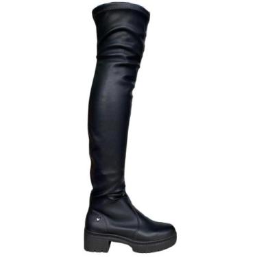 Imagem de Bota mississipi cano alto ref: me 711 feminino - PICCADILLY, Preto, 35