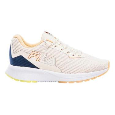 Imagem de Tênis Fila Ride 2 Feminino Corrida Casual Academia Bege, Bege, 35