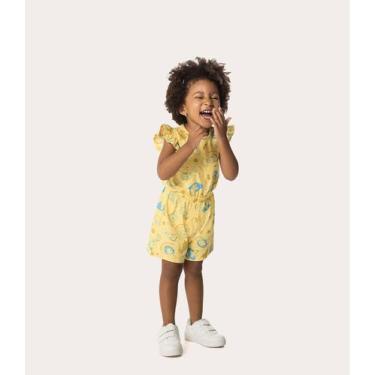 Imagem de Macacão Infantil Menina Princesas Disney em Algodão - MALWEE, Rosa, 2