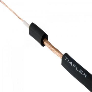 Imagem de Fio Guitarra 0,20MM Emborrachado Preto Tiaflex