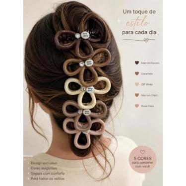 Imagem de KIT Presilha de Cabelo Feminina Luxo - IMPORT, 02