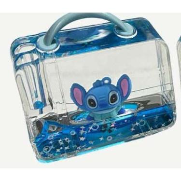 Imagem de Porta Lápis Disney Lilo & Stitch - Stitch Mala de Presente Cores:Branc