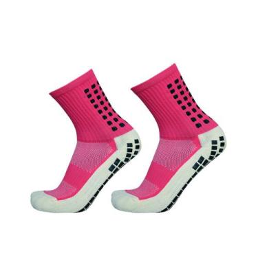 Imagem de Meia Esportiva Antiderrapante Futebol Tipo Trusox Pro Socks Tamanho ún