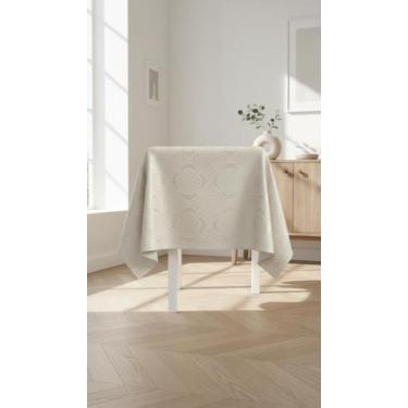 Imagem de Toalha de Mesa Jacquard Impermeável 1,70m x 2,70m 8L - Congratulations