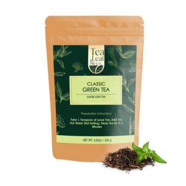 Imagem de Tea Leaf & Co. Chá Verde Orgânico Clássico em Folhas Soltas 100g
