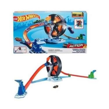 Imagem de Pista Hot Wheels Action Competição Giratória 3+ GJM77 Mattel