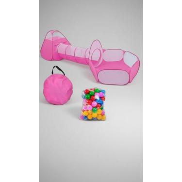 Imagem de Barraca Infantil 3x1 com Túnel e Bolinhas - Congratulations Store