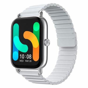 Imagem de Smartwatch Haylou RS4 Plus RS4 Relógio Inteligente Bluetooth Prata Des