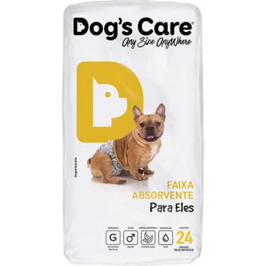 Imagem de Faixa Absorvente Dog's Care Para Eles 24 Unidades - Tam. G