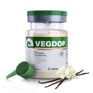 Imagem de Vegdop Proteína de Ervilha - Baunilha Caramelizada - Pote 900g Elemento Puro