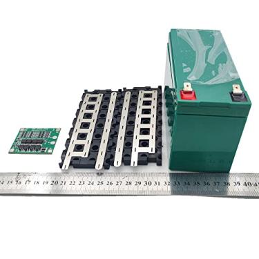 Imagem de 12V7Ah 8Ah10Ah12Ah Substituir Chumbo-Ácido para Bateria de Lítio Caixa de Armazenamento Plástico Especial 18650 Verde Preto (Verde)