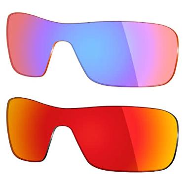 Imagem de 2 pares de lentes polarizadas de substituição da Mryok para óculos de sol Oakley Turbine Rotor – Opções