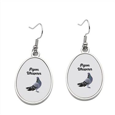 Imagem de Brinco Pigeon Whisperer – Brincos com pingente de pombo para meninas – Presente de festa de aniversário dos namorados, Metal, Sem pedras preciosas