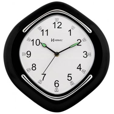 Imagem de Relogio de parede Preto Moderno Herweg 6124034