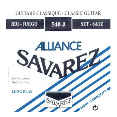 Imagem de Encordoamento para violão Savarez 540J Nylon Alliance Tensão Alta 