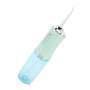 Imagem de Irrigador oral, bateria de 800 mAh três modos água fio dental sem fio 220 ml grande capacidade para eliminar o odor oral (verde)