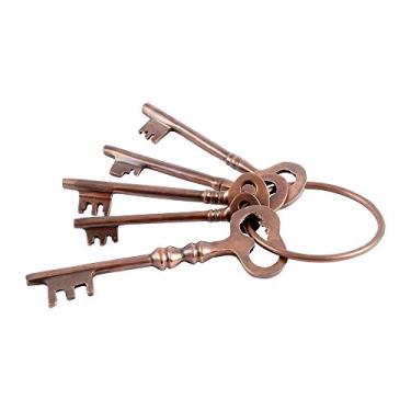 Imagem de PECA DECORATIVA MOLHO DE CHAVES DE METAL BRONZE