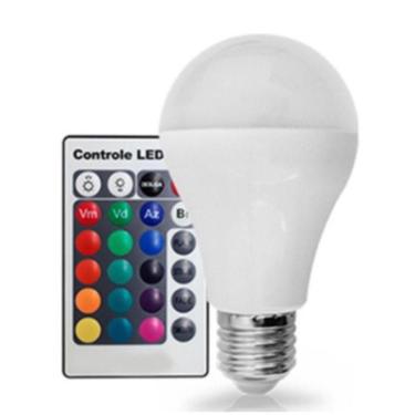 Imagem de Lampada LED 5W 10W RGB 16 Cores Alta Potencia Luz Colorida