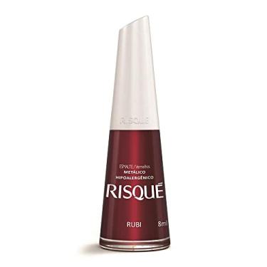 Imagem de Esmalte Cintilante Risqué Rubi Sm