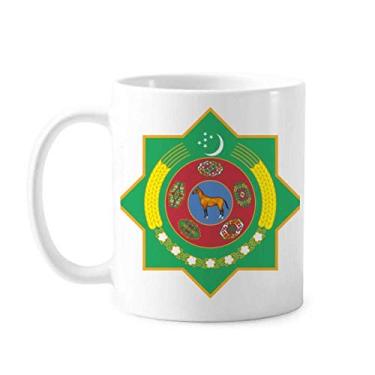 Imagem de Turcomenistão Asiático National Emblem Caneca Cerâmica Café Porcelana Utensílios de Mesa