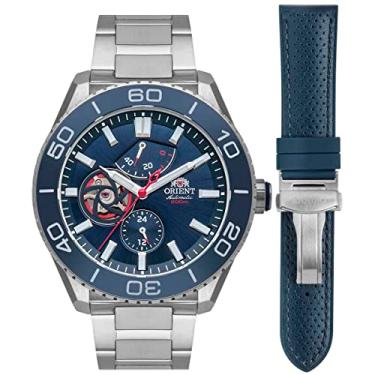 Imagem de Relógio Orient Masculino Ref: Yn8ss002 D1sx Automático Prateado