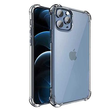 Imagem de Capa Capinha para iPhone 12, 12 Pro Max, 12 Mini Anti Impacto [FIT IT] (Transparente, iPhone 12)
