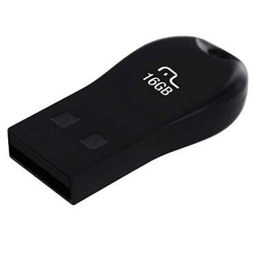 Imagem de Pen Drive Mini 16GB USB Leitura 10MB/s e Gravação 3MB/s Preto Multilaser - PD771