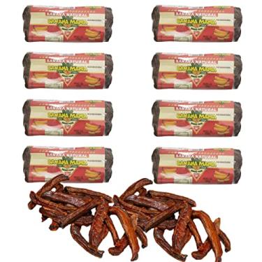 Imagem de Banana Passa Seca Desidratada Natural Sem Açúcar Sem Glúten Sem Conservantes (800g)