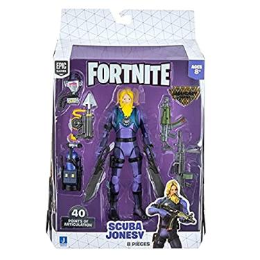 Imagem de Fortnite ENT_554382 Legendary Series Scuba Jonesy Mission Control HQ Playset, multicolorido