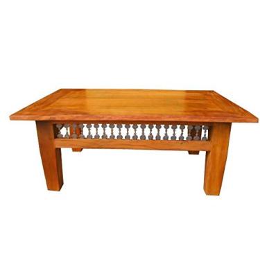 Imagem de Mesa de Centro Rústica Tin em Madeira Demolição - Cód 1043
