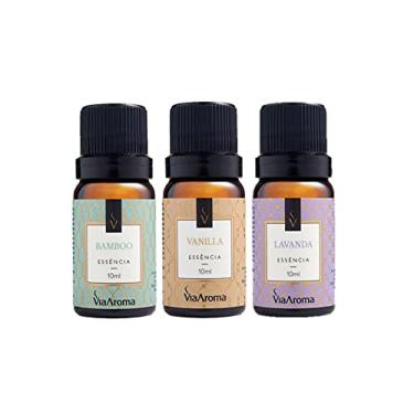 Imagem de Kit Essências De Vanilla, Lavanda E Bamboo - Via Aroma