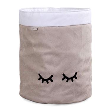 Imagem de Giz de Cor Confecções Cesto Organizador Cílius Caqui/Cru Caqui/Cru