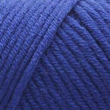 Imagem de Grey990 1,2 mm fio de lã de algodão macio tricotado à mão crochê DIY para tricô suéter cachecol chapéu -100 g/bola azul