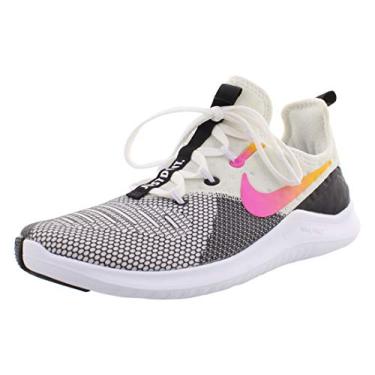 Imagem de Tênis de corrida feminino Nike Free TR 8, Black/Laser Fuchsia, 6.5 B US