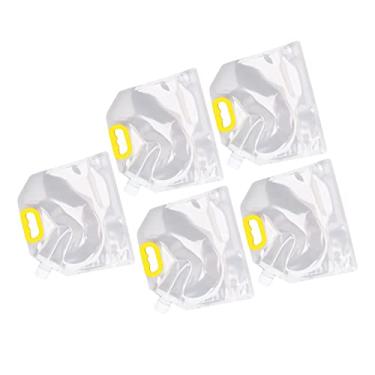 Imagem de Saco de Armazenamento de Grãos Transparente, Saco Selado de Grãos de Segurança Alimentar Portátil Engrossado Alça Resuable para Cereais para Arroz (2,5kg)