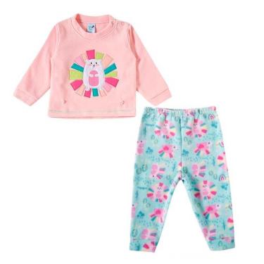 Imagem de Pijama Manga Longa Soft Estampado Tip Top Ref:1192164 P/E