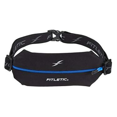 Imagem de Fitletic Pochete Active Lifestyle e mini cinto de corrida esportivo para homens e mulheres – leve, perfil baixo - bolsa de lycra expansível ultramacia – serve para todos os telefones – bolso interno